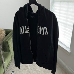 All Saints Zip up Hoodie XL